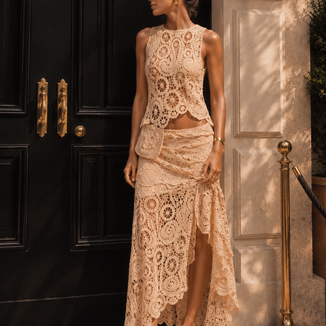 Lace in Love Midi Dress