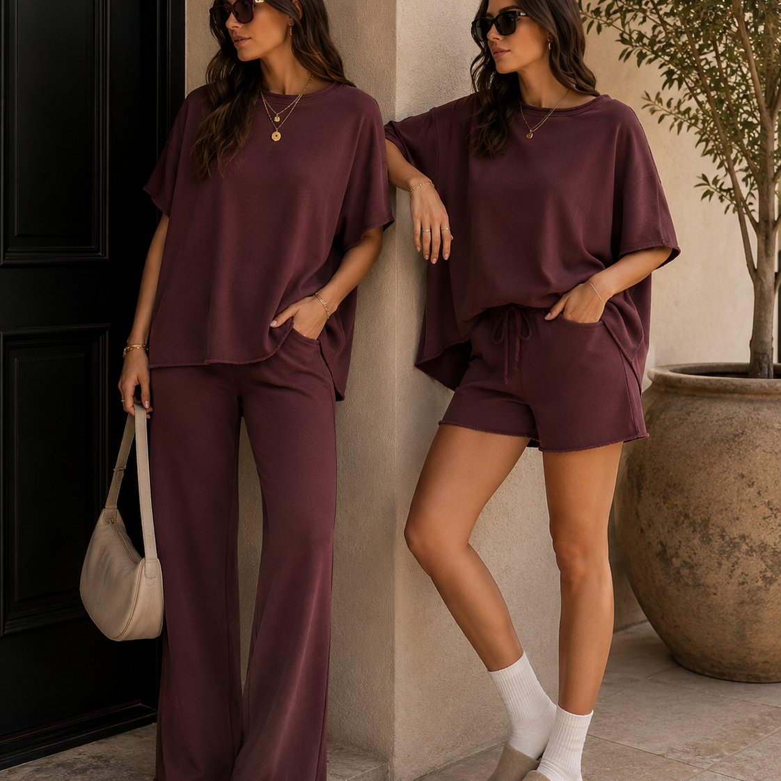 Loose Dolman Sleeve Top