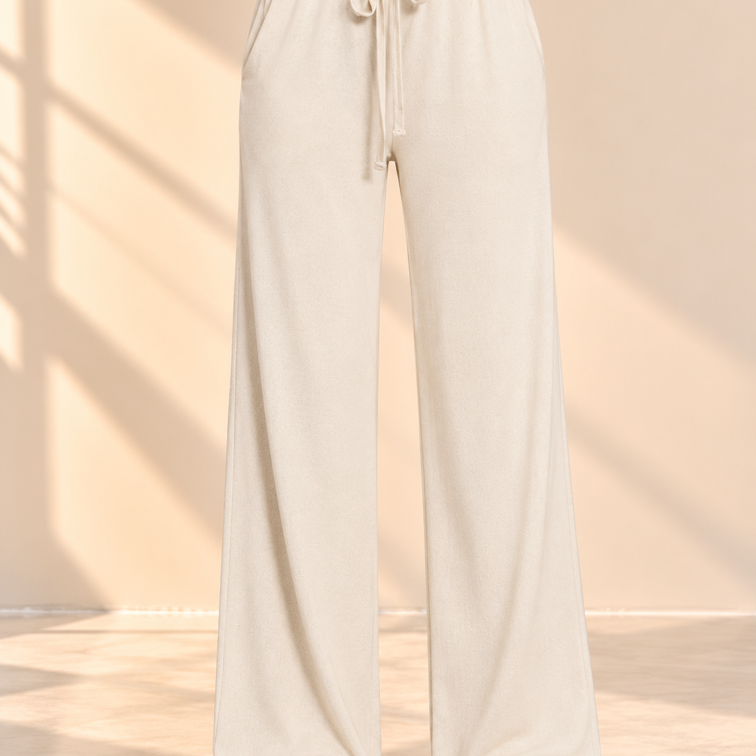 Minimalist Ivory Wide-Leg Lounge Pants.png
