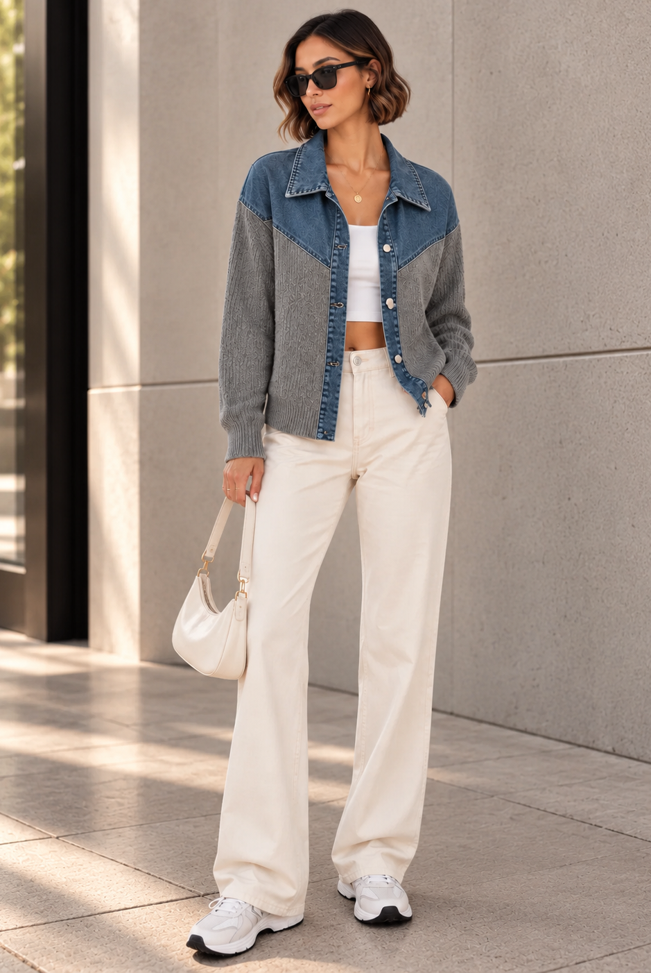 Minimalist Urban Denim Fashion Portrait.png