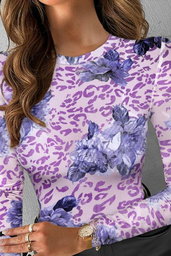 Wildflower Dreams Mesh Top-Tops-Krush Kandy, Women's Online Fashion Boutique Located in Phoenix, Arizona (Scottsdale Area)