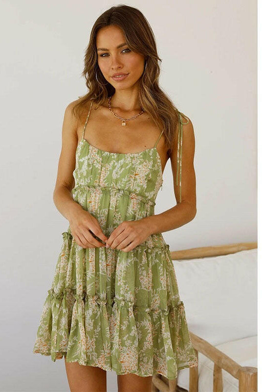 Dreamy Floral Mini Dress-Dresses-Krush Kandy, Women's Online Fashion Boutique Located in Phoenix, Arizona (Scottsdale Area)