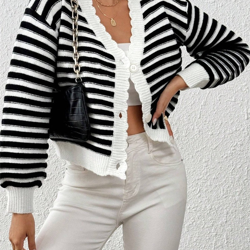 Kandy Threaded Casual Cardigan-Cardigan-Krush Kandy, Women's Online Fashion Boutique Located in Phoenix, Arizona (Scottsdale Area)