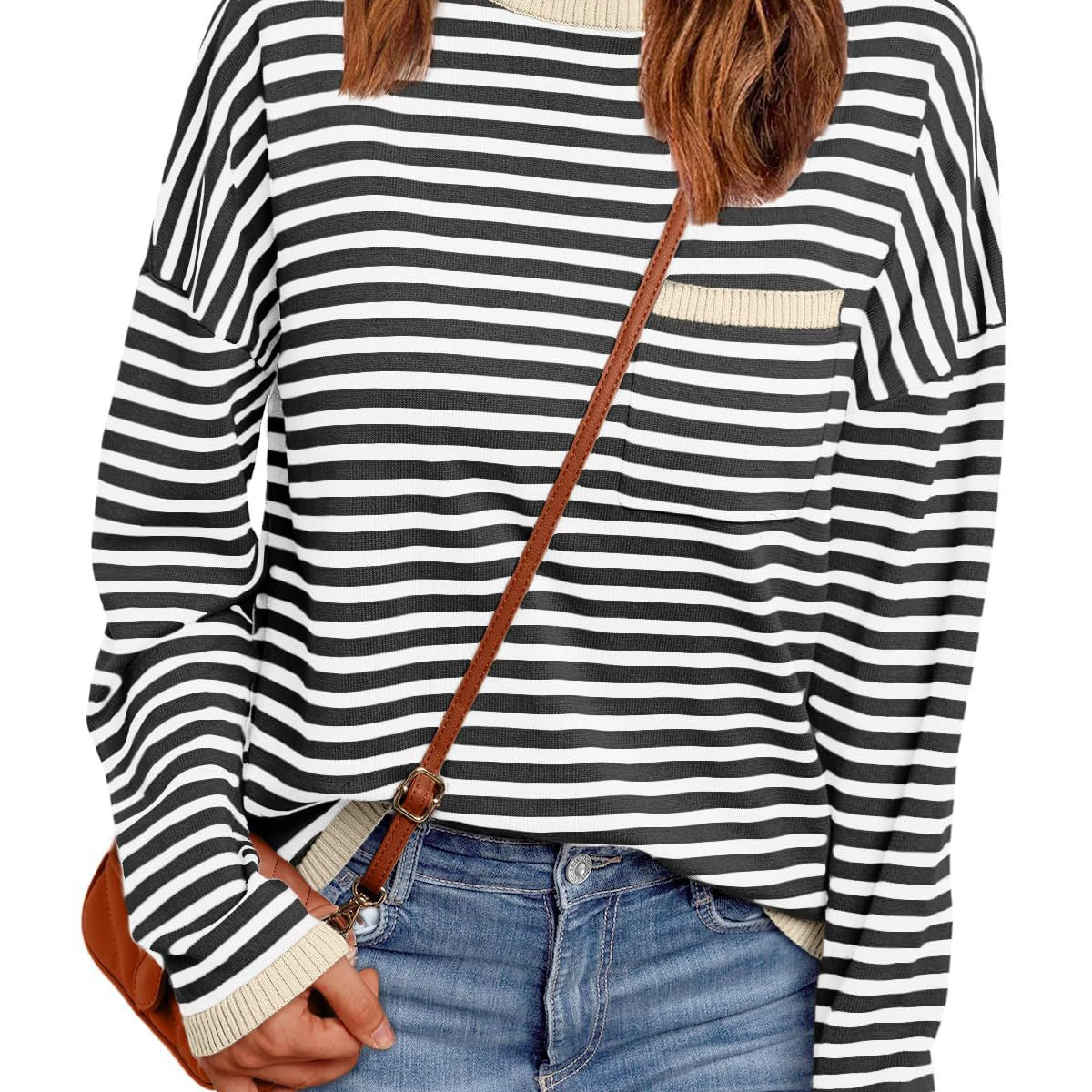 Thread Theory Luxe Stripe Sweater-Sweaters-Krush Kandy, Women's Online Fashion Boutique Located in Phoenix, Arizona (Scottsdale Area)