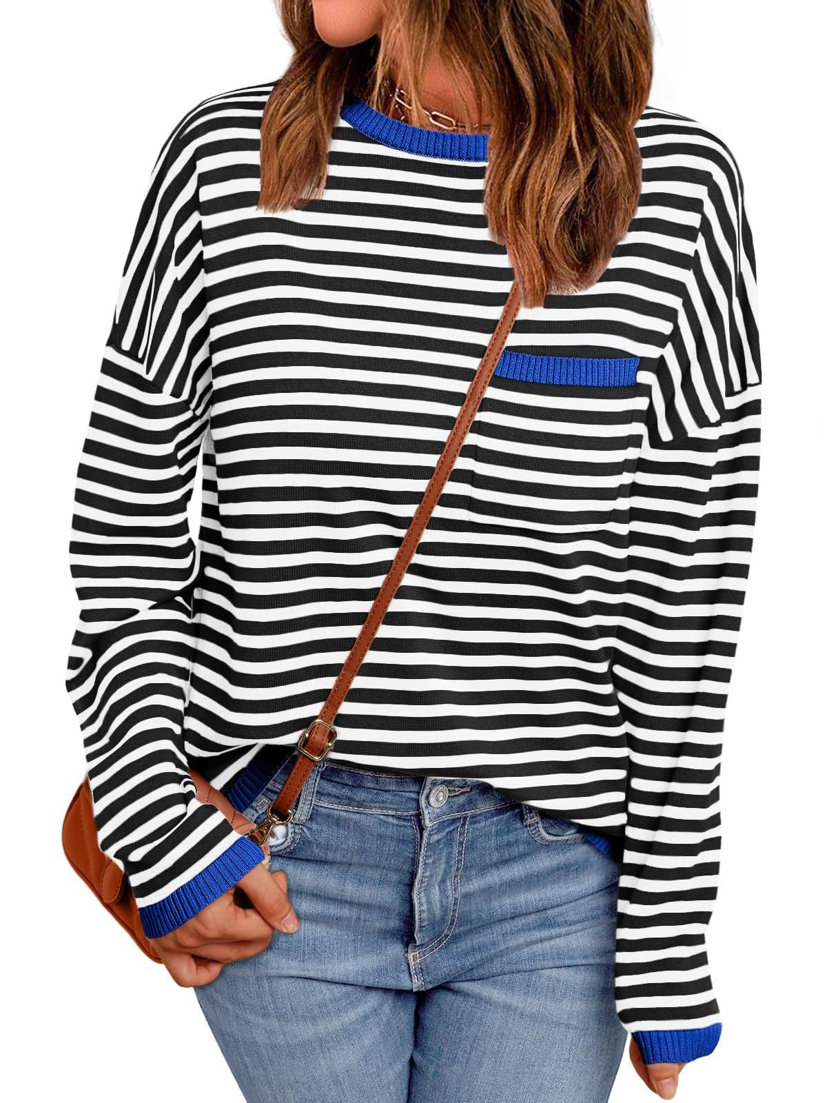 Thread Theory Luxe Stripe Sweater-Sweaters-Krush Kandy, Women's Online Fashion Boutique Located in Phoenix, Arizona (Scottsdale Area)