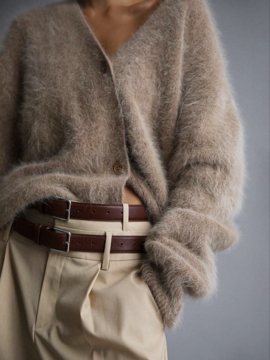 Luxe Soft Fuzzy Button Cardigan-Cardigans-Krush Kandy, Women's Online Fashion Boutique Located in Phoenix, Arizona (Scottsdale Area)