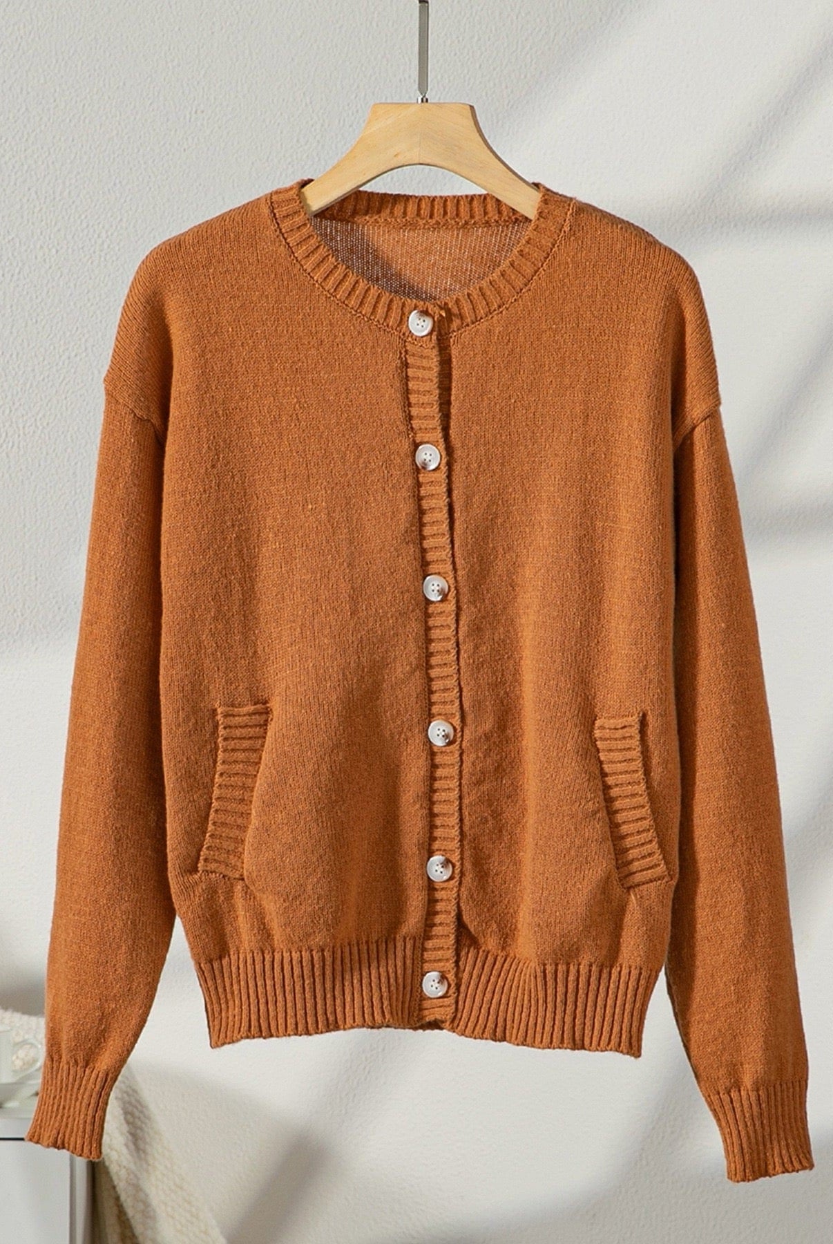 Bonfire Button Pocket Cardigan-Cardigan-Krush Kandy, Women's Online Fashion Boutique Located in Phoenix, Arizona (Scottsdale Area)