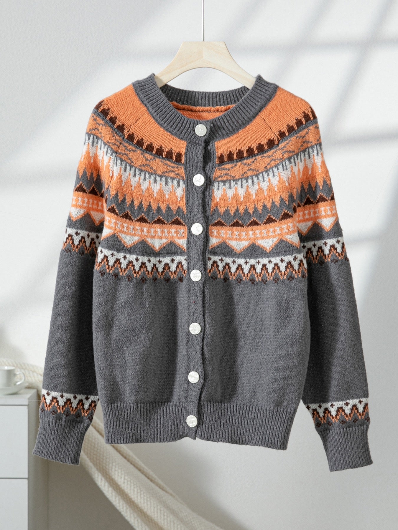 Luxe Fall Button Cardigan-Cardigans-Krush Kandy, Women's Online Fashion Boutique Located in Phoenix, Arizona (Scottsdale Area)