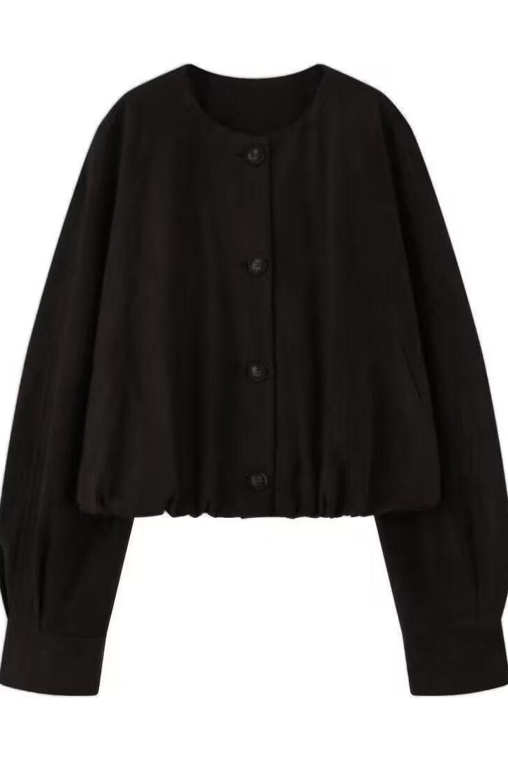 Casual Chic Ruched Faux Suede Jacket-Jacket-Krush Kandy, Women's Online Fashion Boutique Located in Phoenix, Arizona (Scottsdale Area)