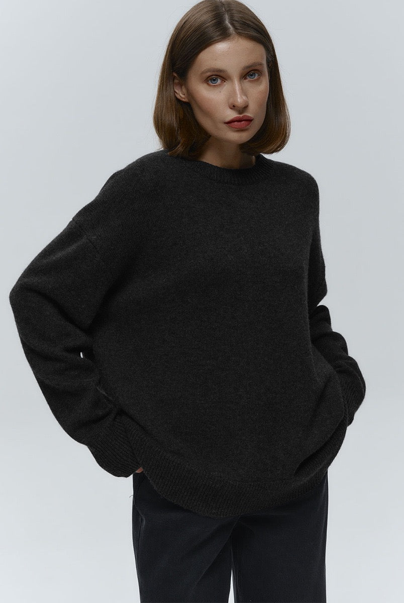 Luxe Oversized Cozy Comfort Sweater-Sweaters-Krush Kandy, Women's Online Fashion Boutique Located in Phoenix, Arizona (Scottsdale Area)
