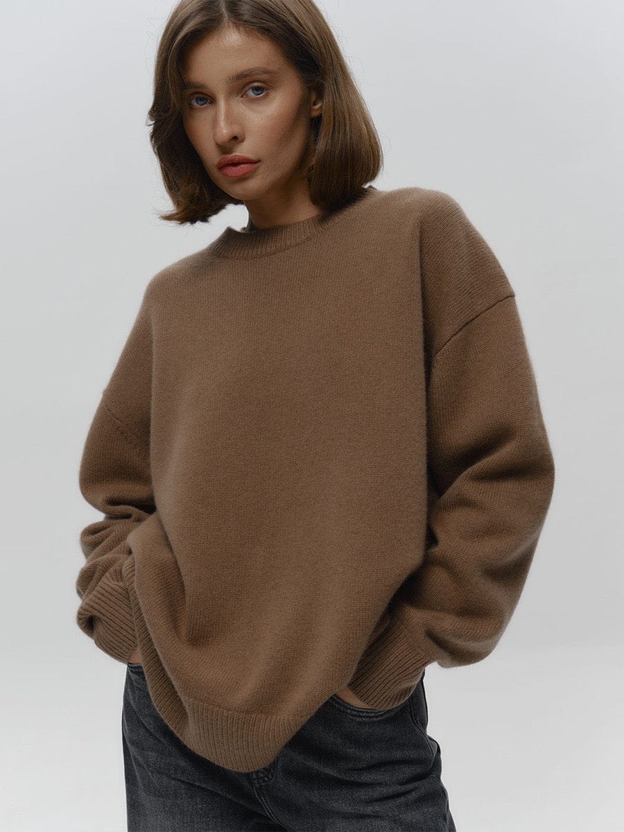 Luxe Oversized Cozy Comfort Sweater-Sweaters-Krush Kandy, Women's Online Fashion Boutique Located in Phoenix, Arizona (Scottsdale Area)