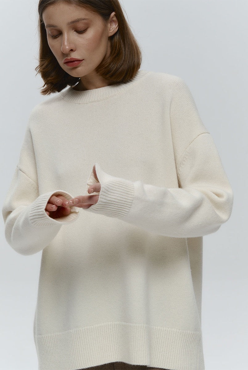 Luxe Oversized Cozy Comfort Sweater-Sweaters-Krush Kandy, Women's Online Fashion Boutique Located in Phoenix, Arizona (Scottsdale Area)