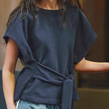 Casual Bow Knot Top-Tops-Krush Kandy, Women's Online Fashion Boutique Located in Phoenix, Arizona (Scottsdale Area)