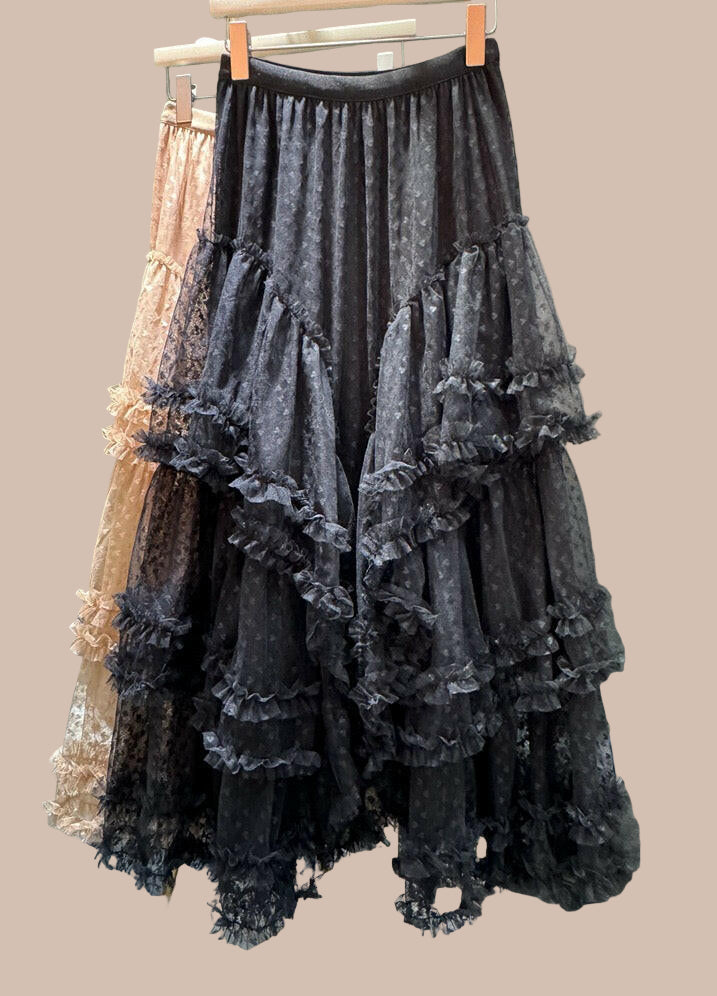 Lace Layers & Chic Dreams Ruffle Tulle Maxi Skirt-Skirts-Krush Kandy, Women's Online Fashion Boutique Located in Phoenix, Arizona (Scottsdale Area)