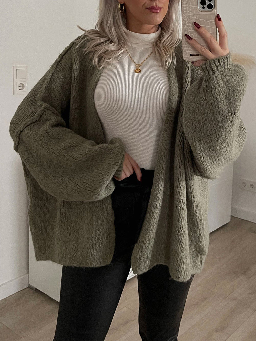 Perfect Fall Cozy Cardigan-Cardigan-Krush Kandy, Women's Online Fashion Boutique Located in Phoenix, Arizona (Scottsdale Area)