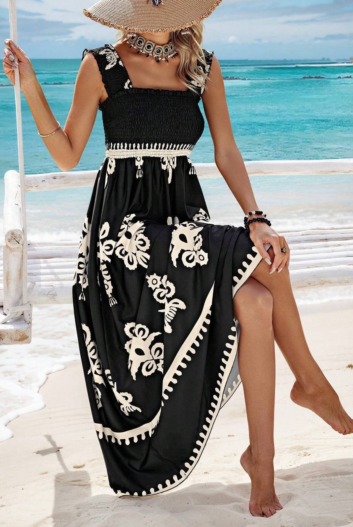 Vacay Vibe Dress-Dresses-Krush Kandy, Women's Online Fashion Boutique Located in Phoenix, Arizona (Scottsdale Area)