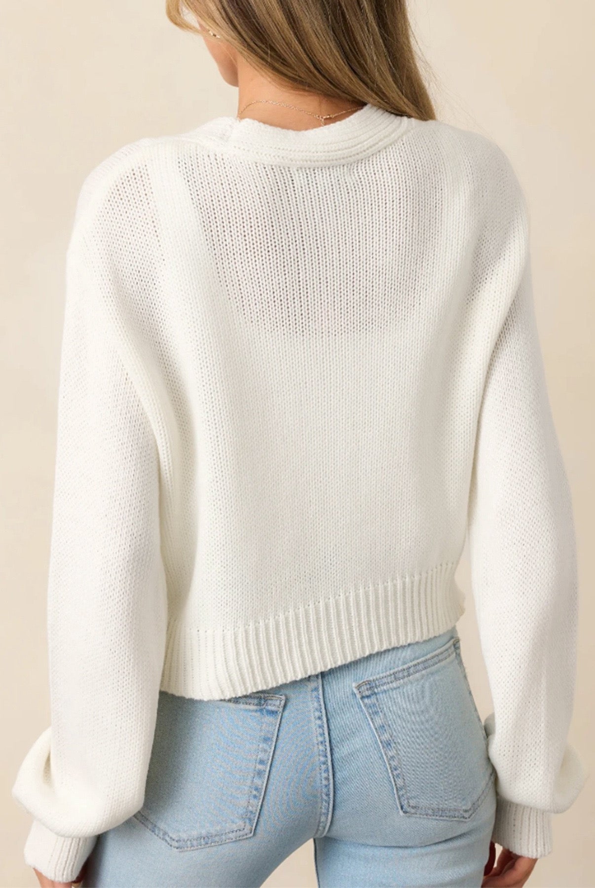 Wish You Roses Knit Cardigan-Cardigans-Krush Kandy, Women's Online Fashion Boutique Located in Phoenix, Arizona (Scottsdale Area)