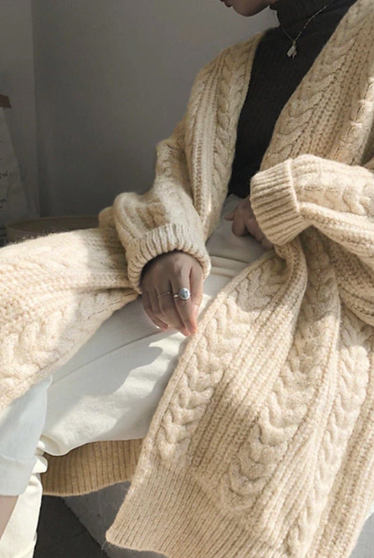 Comfort Krush Oversized Luxe Cardigan-Cardigans-Krush Kandy, Women's Online Fashion Boutique Located in Phoenix, Arizona (Scottsdale Area)