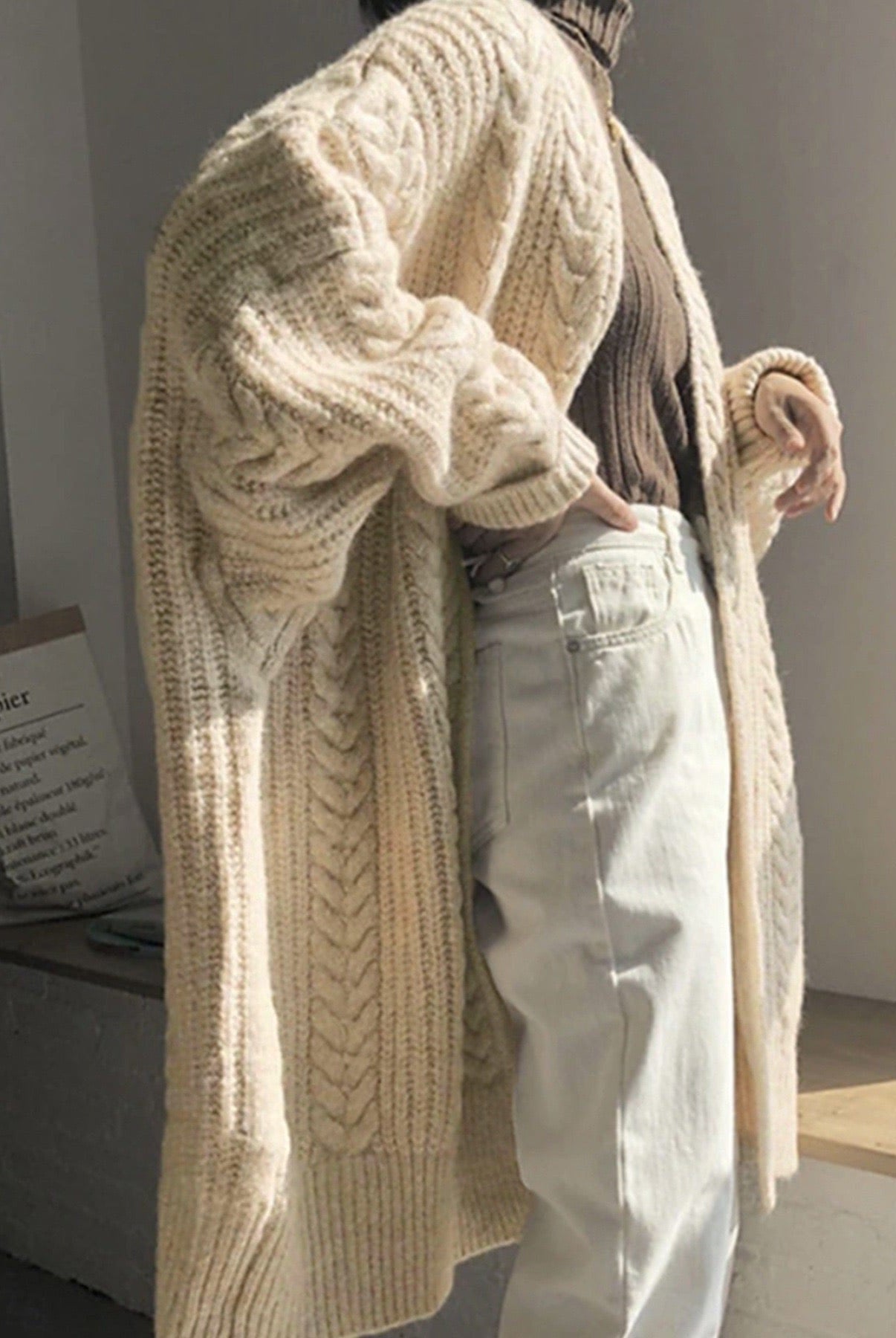 Comfort Krush Oversized Luxe Cardigan-Cardigans-Krush Kandy, Women's Online Fashion Boutique Located in Phoenix, Arizona (Scottsdale Area)
