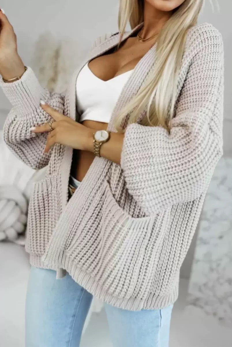 Fit The Vibe Knit Cardigan-Cardigans-Krush Kandy, Women's Online Fashion Boutique Located in Phoenix, Arizona (Scottsdale Area)