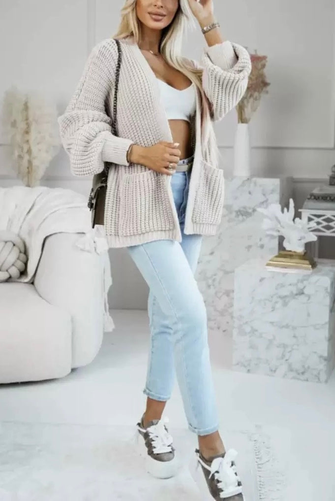Fit The Vibe Knit Cardigan-Cardigans-Krush Kandy, Women's Online Fashion Boutique Located in Phoenix, Arizona (Scottsdale Area)