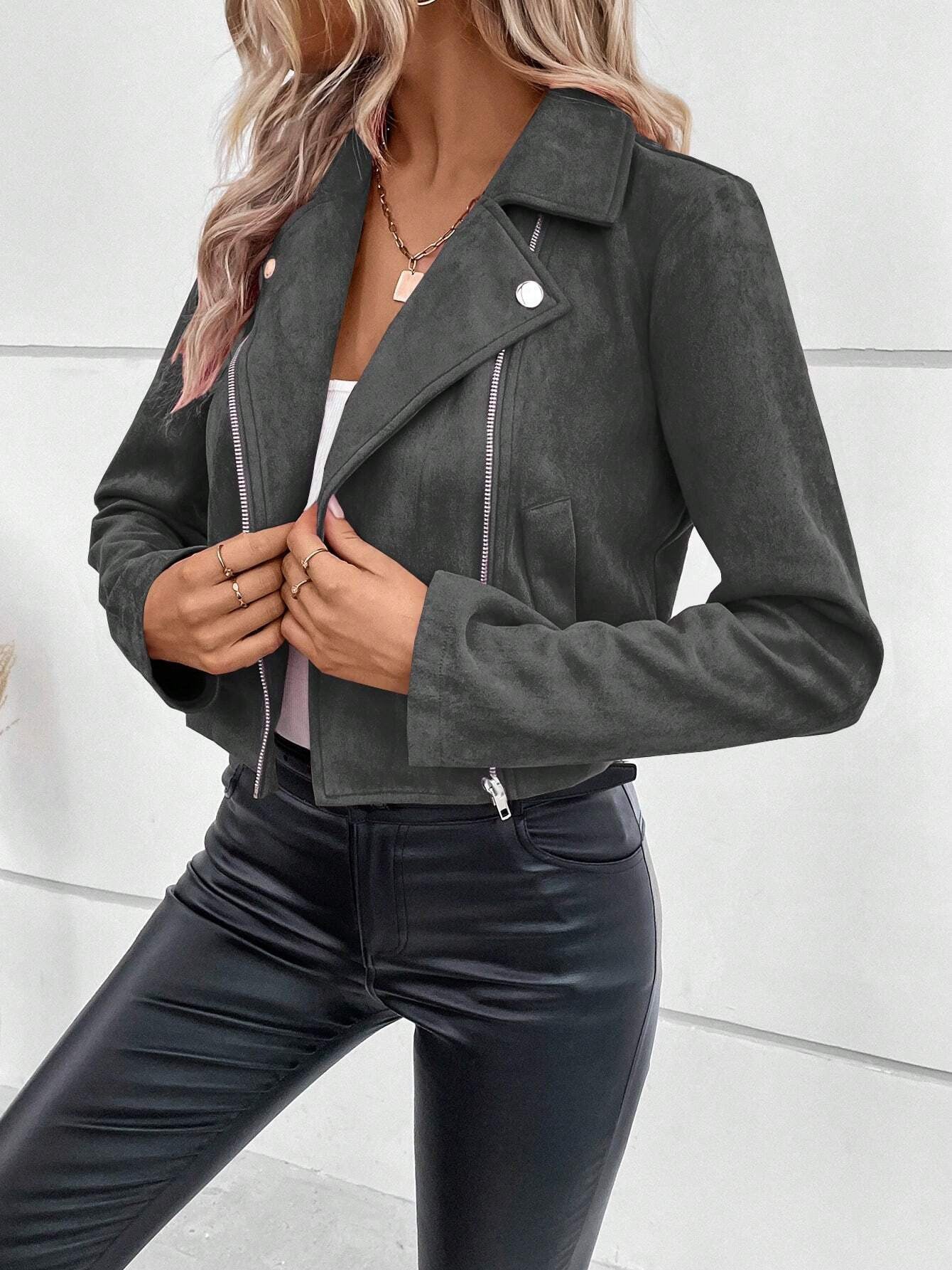 Rodeo Rebel Moto Jacket-Jacket-Krush Kandy, Women's Online Fashion Boutique Located in Phoenix, Arizona (Scottsdale Area)