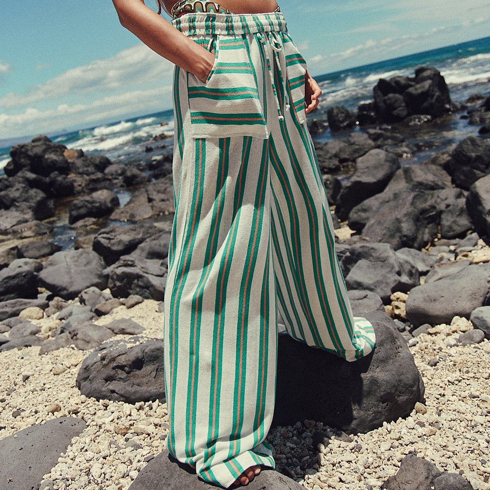 Free Spirit Stripe Wide Leg Pants-Pants-Krush Kandy, Women's Online Fashion Boutique Located in Phoenix, Arizona (Scottsdale Area)