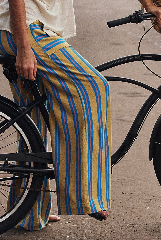 Free Spirit Stripe Wide Leg Pants-Pants-Krush Kandy, Women's Online Fashion Boutique Located in Phoenix, Arizona (Scottsdale Area)