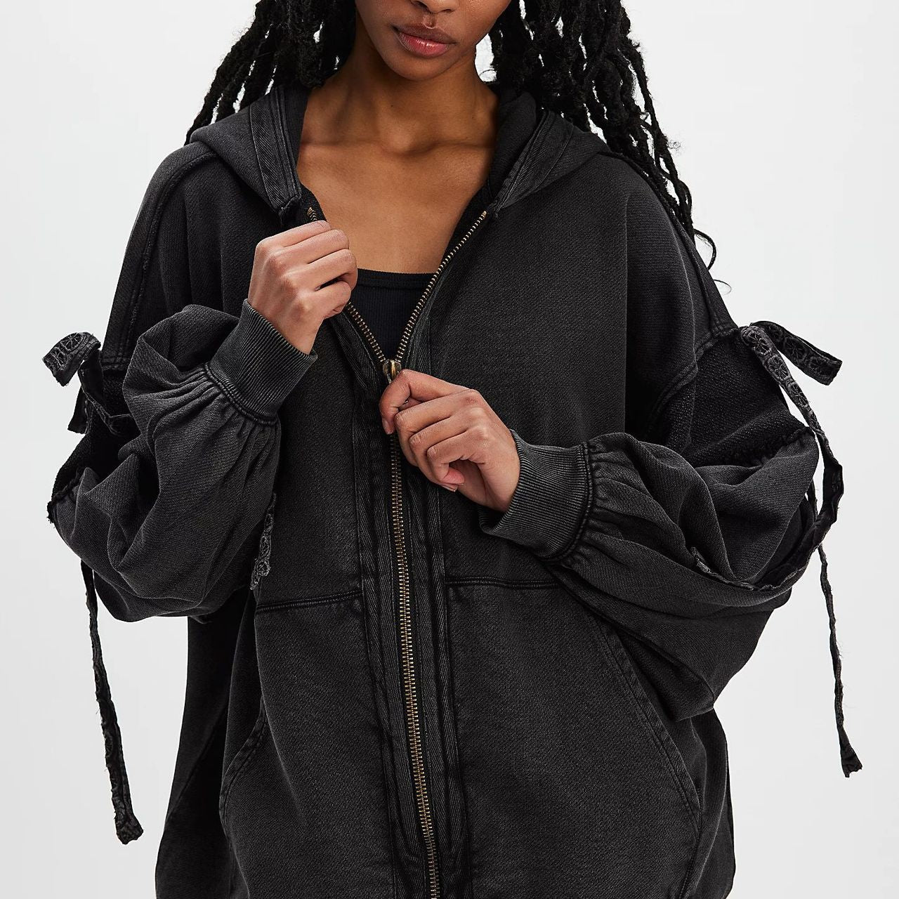 Free Spirit Zip-Up Jacket-Jacket-Krush Kandy, Women's Online Fashion Boutique Located in Phoenix, Arizona (Scottsdale Area)