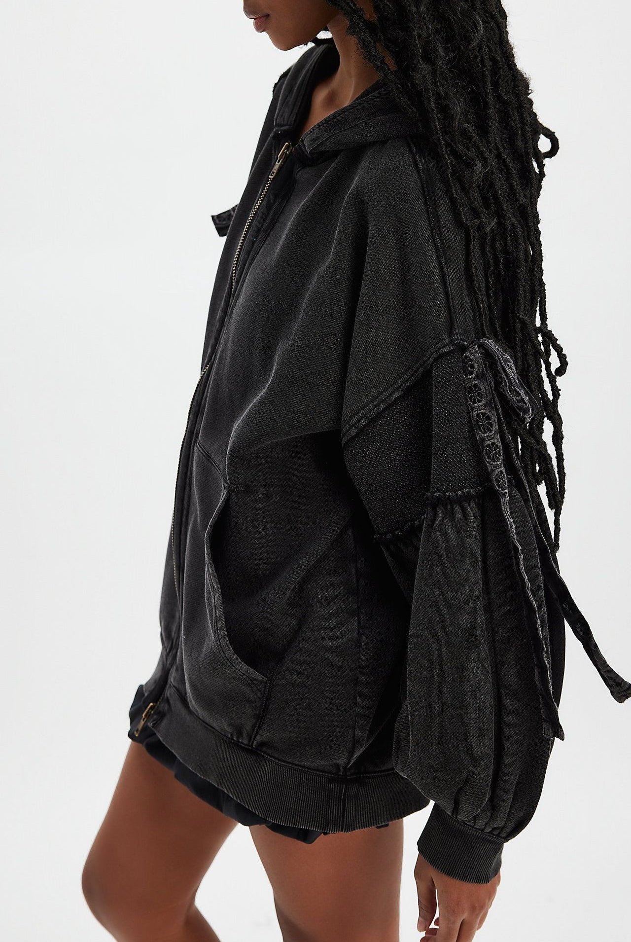 Free Spirit Zip-Up Jacket-Jacket-Krush Kandy, Women's Online Fashion Boutique Located in Phoenix, Arizona (Scottsdale Area)