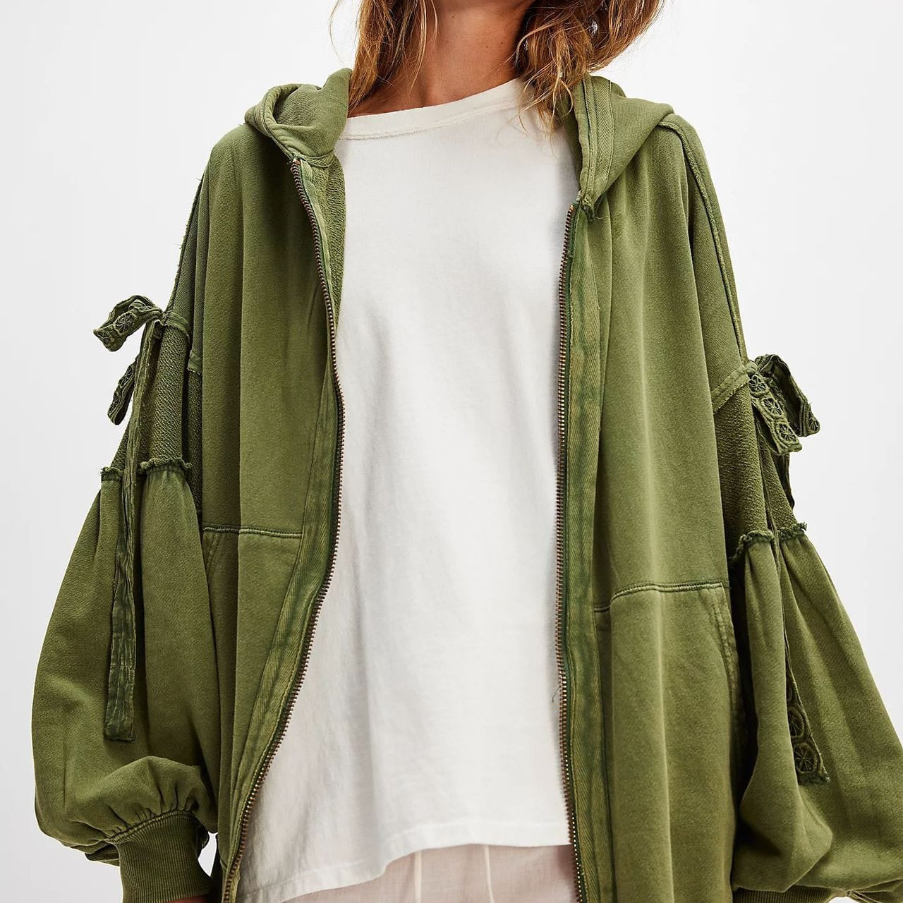 Free Spirit Zip-Up Jacket-Jacket-Krush Kandy, Women's Online Fashion Boutique Located in Phoenix, Arizona (Scottsdale Area)