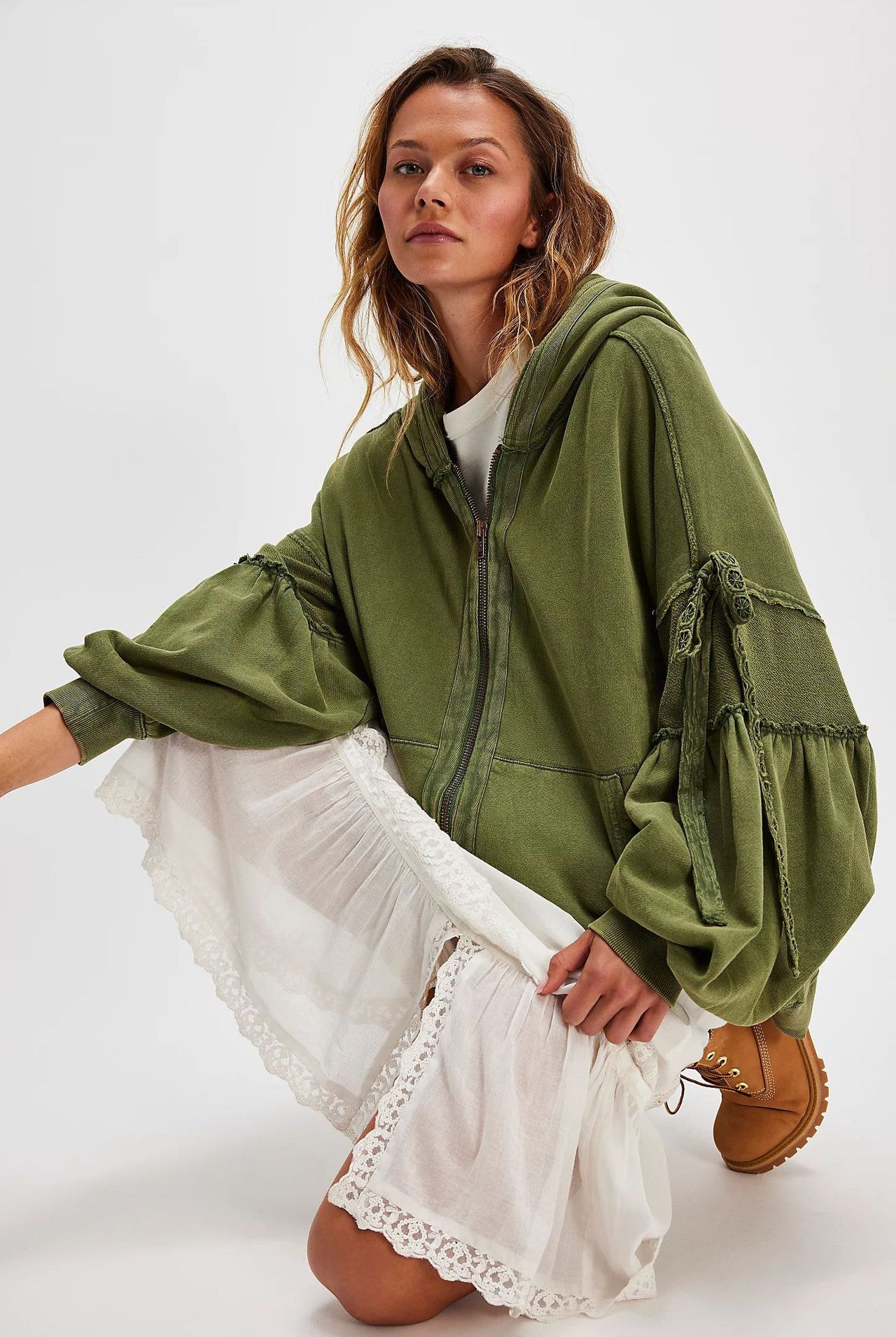 Free Spirit Zip-Up Jacket-Jacket-Krush Kandy, Women's Online Fashion Boutique Located in Phoenix, Arizona (Scottsdale Area)