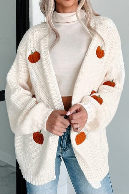 Pumpkin Patch Cozy Cardigan-Cardigan-Krush Kandy, Women's Online Fashion Boutique Located in Phoenix, Arizona (Scottsdale Area)