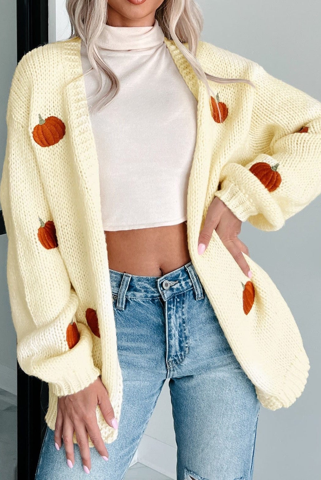 Pumpkin Patch Cozy Cardigan-Cardigan-Krush Kandy, Women's Online Fashion Boutique Located in Phoenix, Arizona (Scottsdale Area)