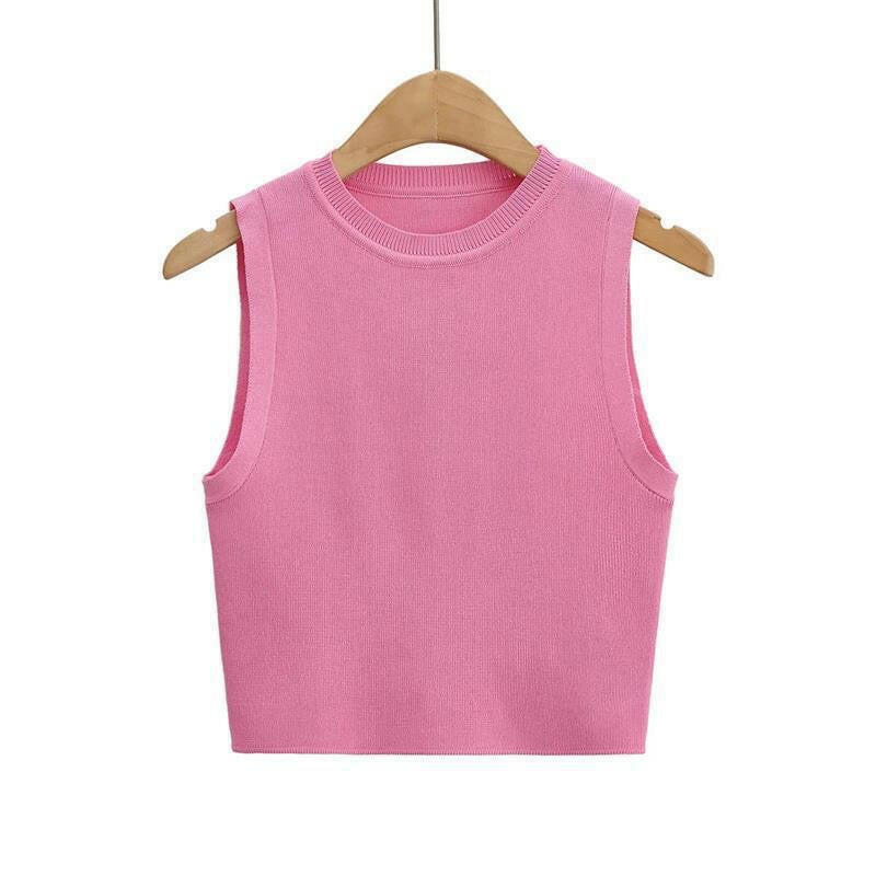 Everyday Favorite Ribbed Knit Tank-Tanks-Krush Kandy, Women's Online Fashion Boutique Located in Phoenix, Arizona (Scottsdale Area)