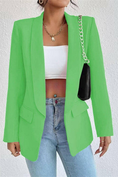Icon Status Open Front Blazer-Blazers-Krush Kandy, Women's Online Fashion Boutique Located in Phoenix, Arizona (Scottsdale Area)