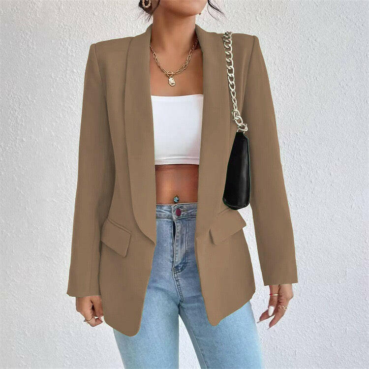 Icon Status Open Front Blazer-Blazers-Krush Kandy, Women's Online Fashion Boutique Located in Phoenix, Arizona (Scottsdale Area)