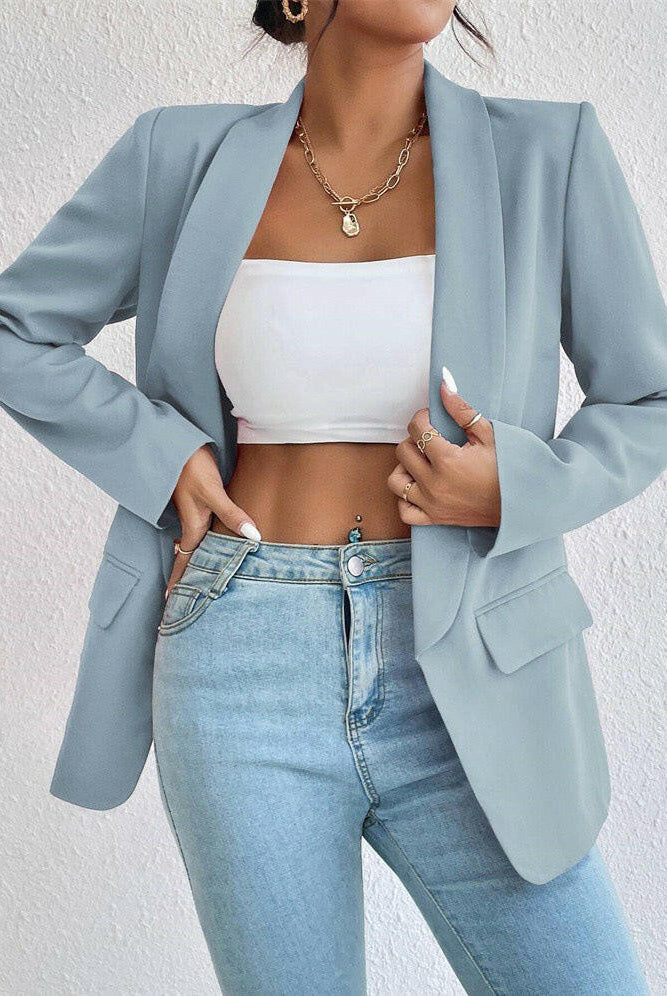 Icon Status Open Front Blazer-Blazers-Krush Kandy, Women's Online Fashion Boutique Located in Phoenix, Arizona (Scottsdale Area)