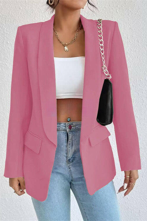Icon Status Open Front Blazer-Blazers-Krush Kandy, Women's Online Fashion Boutique Located in Phoenix, Arizona (Scottsdale Area)