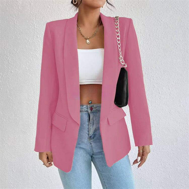 Icon Status Open Front Blazer-Blazers-Krush Kandy, Women's Online Fashion Boutique Located in Phoenix, Arizona (Scottsdale Area)