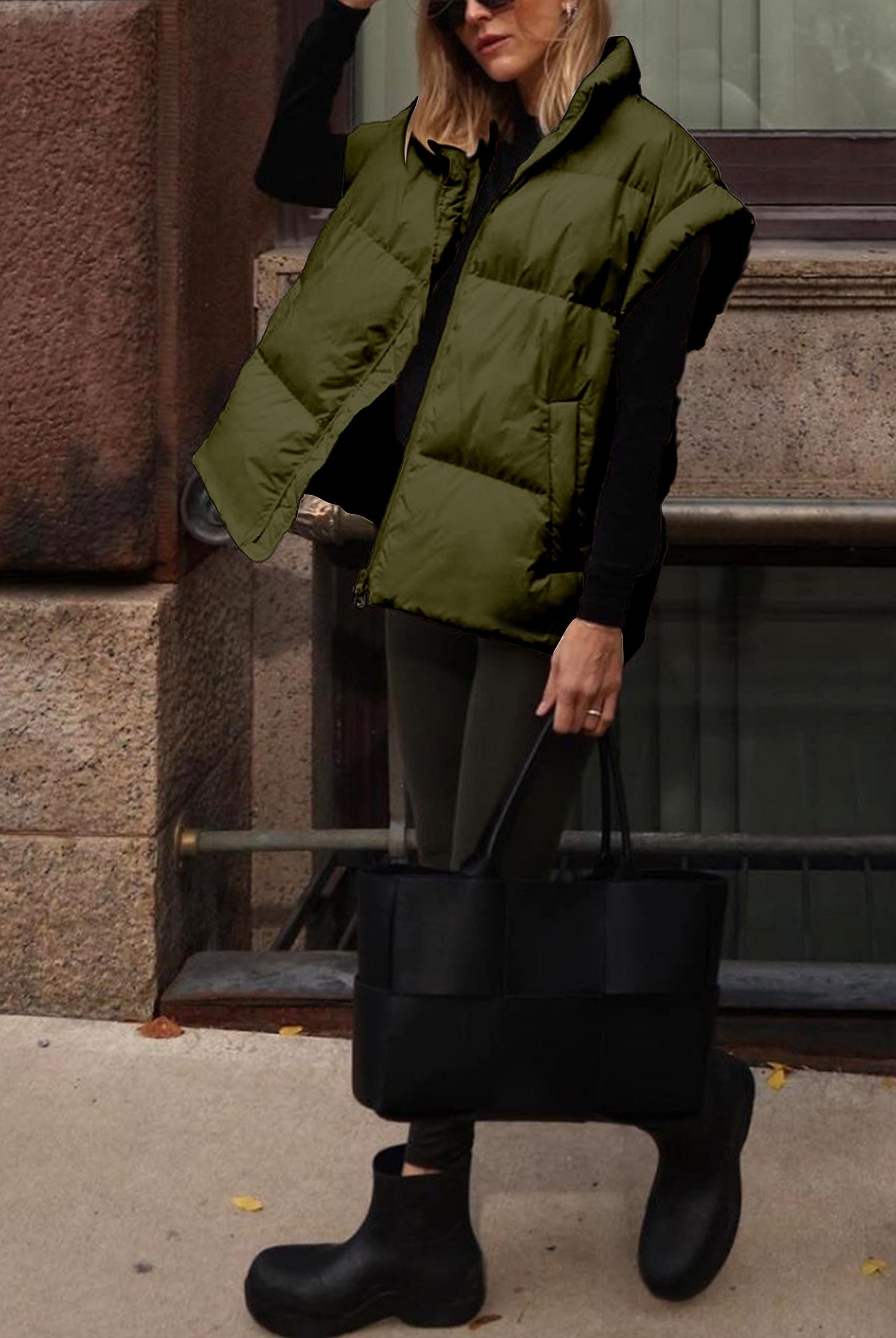 Krush Puffer V est-Vests-Krush Kandy, Women's Online Fashion Boutique Located in Phoenix, Arizona (Scottsdale Area)