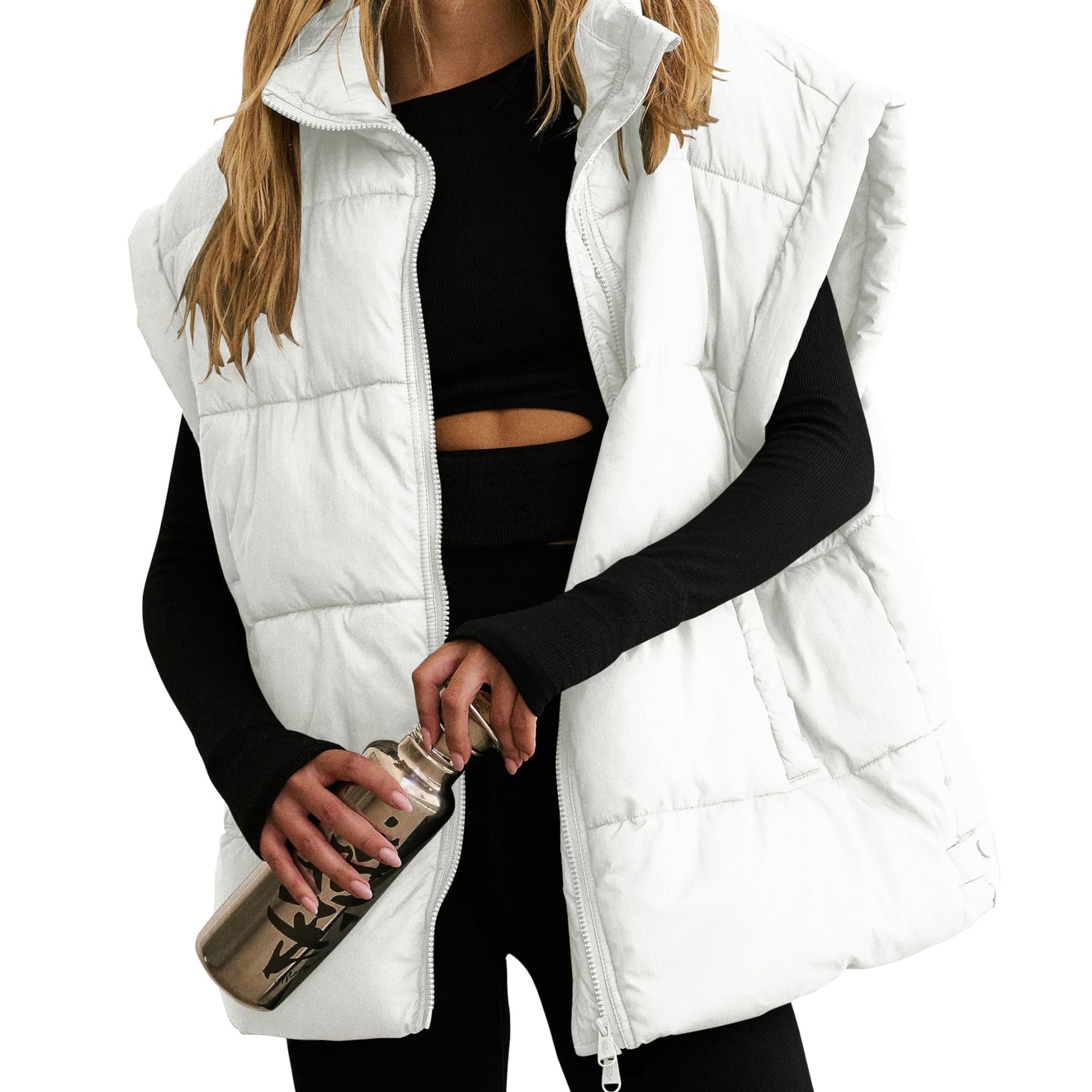 Krush Puffer V est-Vests-Krush Kandy, Women's Online Fashion Boutique Located in Phoenix, Arizona (Scottsdale Area)