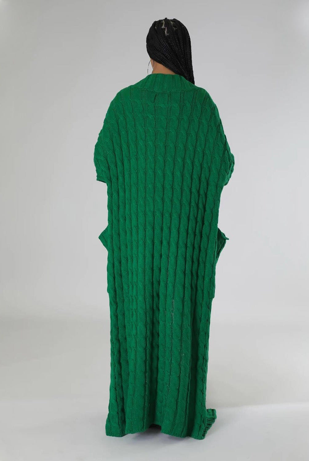 Set The Tone Open Long Knit Pocket Cardigan-Cardigans-Krush Kandy, Women's Online Fashion Boutique Located in Phoenix, Arizona (Scottsdale Area)