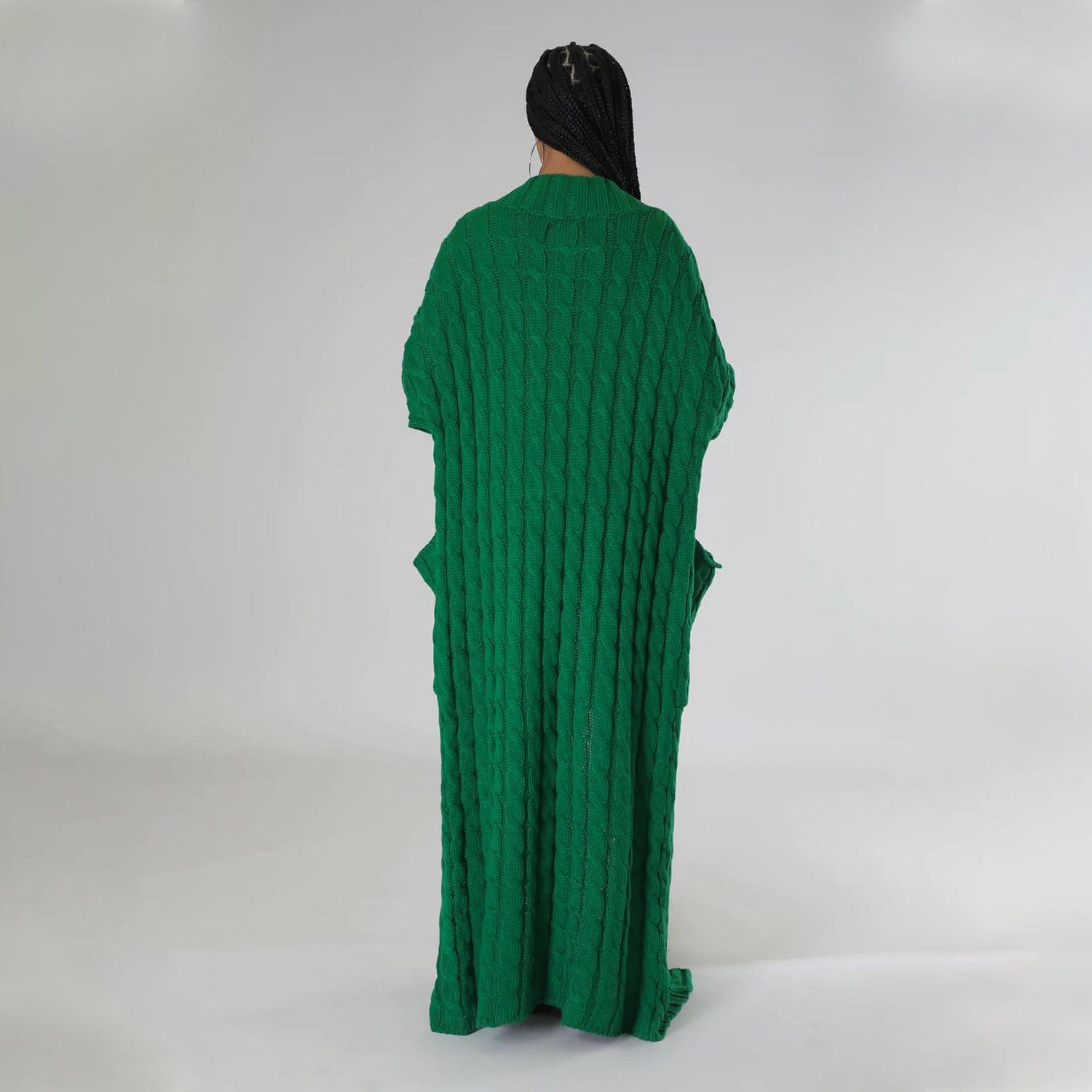 Set The Tone Open Long Knit Pocket Cardigan-Cardigans-Krush Kandy, Women's Online Fashion Boutique Located in Phoenix, Arizona (Scottsdale Area)