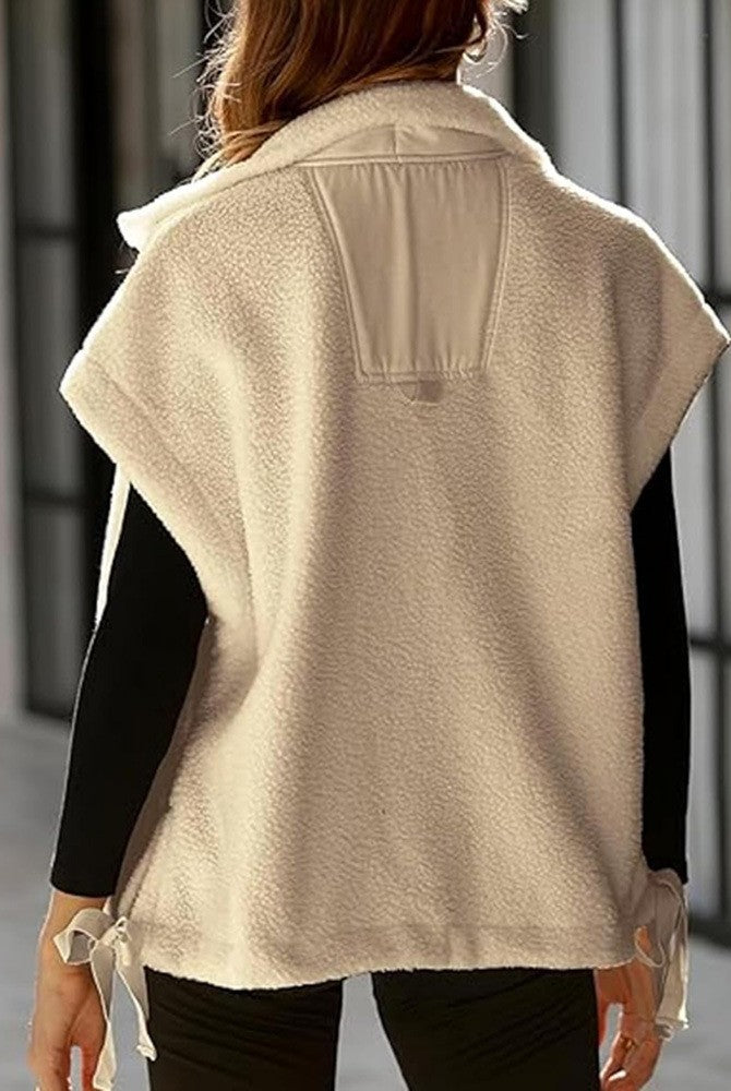 Fleece Sleeveless Vest-Vests-Krush Kandy, Women's Online Fashion Boutique Located in Phoenix, Arizona (Scottsdale Area)