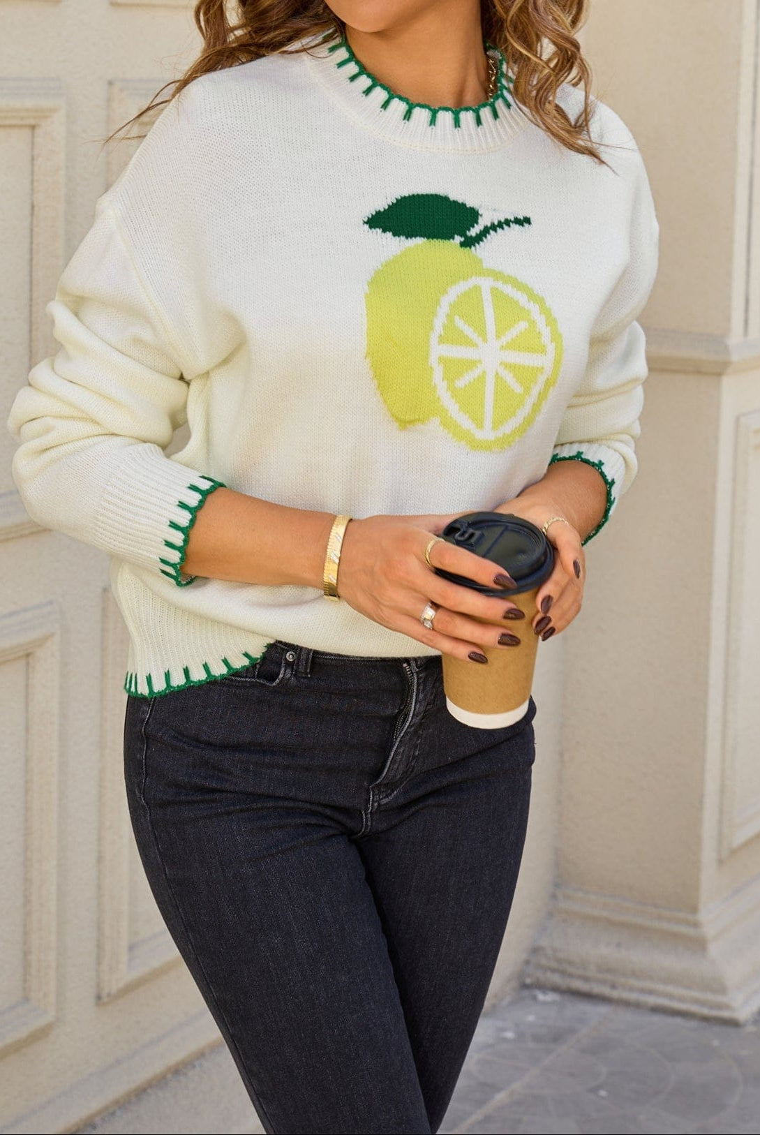 Limoncello Glow Sweater-Tops-Krush Kandy, Women's Online Fashion Boutique Located in Phoenix, Arizona (Scottsdale Area)