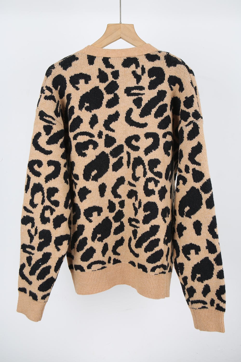 Falling For You Leopard Tie Cardigan-Tops-Krush Kandy, Women's Online Fashion Boutique Located in Phoenix, Arizona (Scottsdale Area)