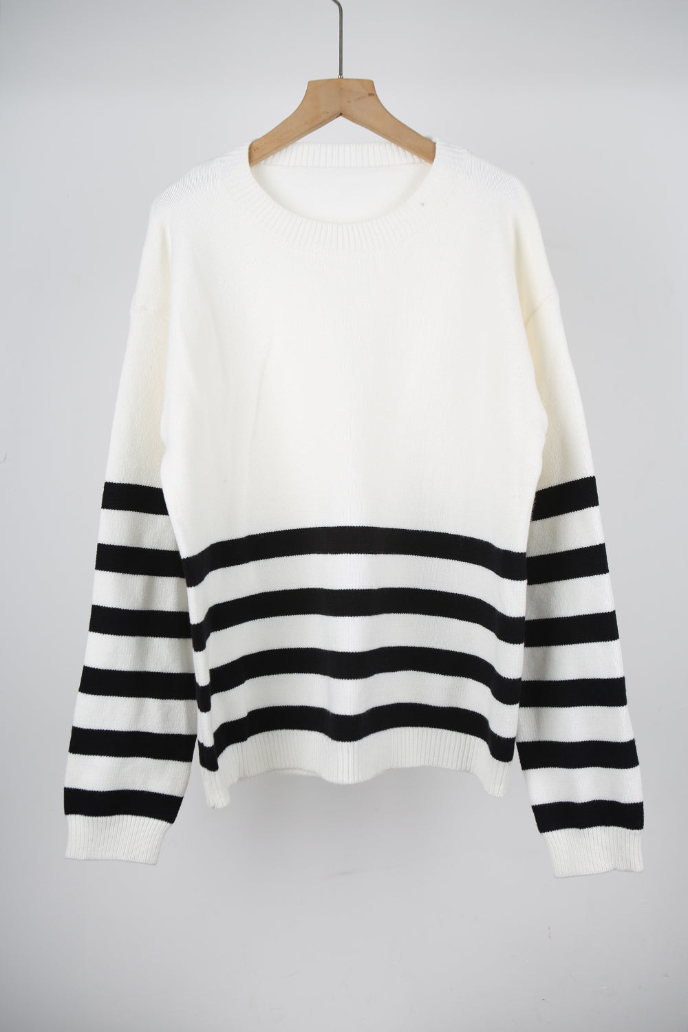 Stripe Theory Sweater-Tops-Krush Kandy, Women's Online Fashion Boutique Located in Phoenix, Arizona (Scottsdale Area)