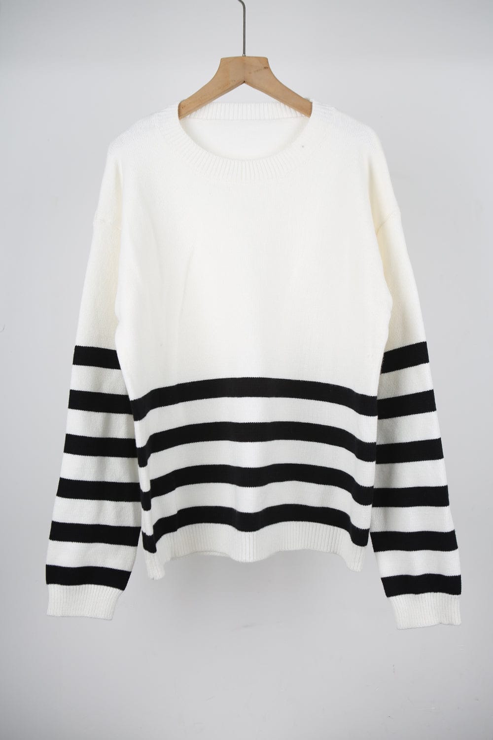 Stripe Theory Sweater-Tops-Krush Kandy, Women's Online Fashion Boutique Located in Phoenix, Arizona (Scottsdale Area)