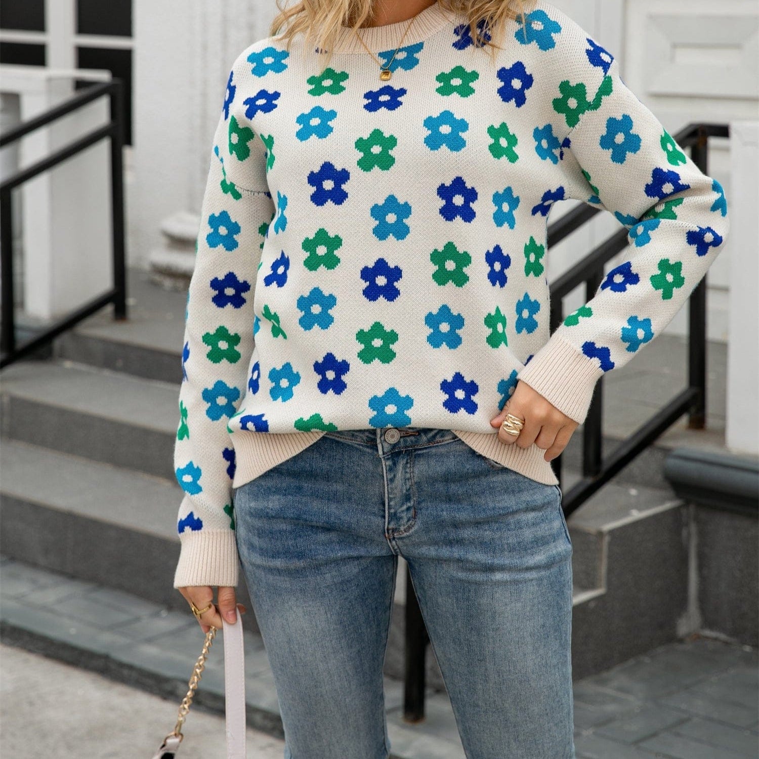 Work Of Art Daisy Sweater-Tops-Krush Kandy, Women's Online Fashion Boutique Located in Phoenix, Arizona (Scottsdale Area)